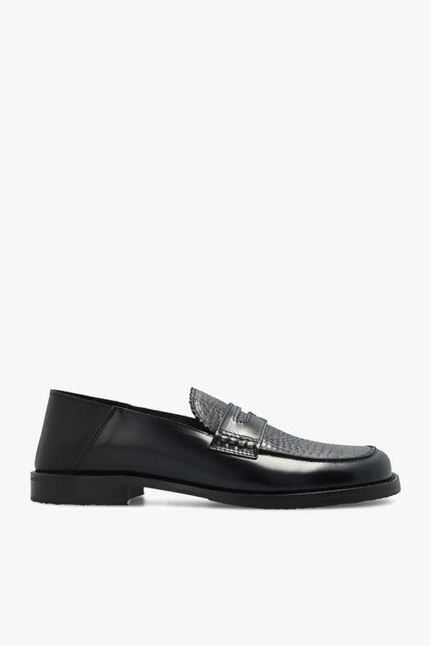 Black 'Otello' leather shoes Eytys - GenesinlifeShops Denmark